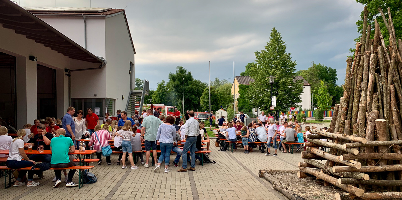 Sonnwendfeier 2019 der Freiwilligen Feuerwehr Eichenried