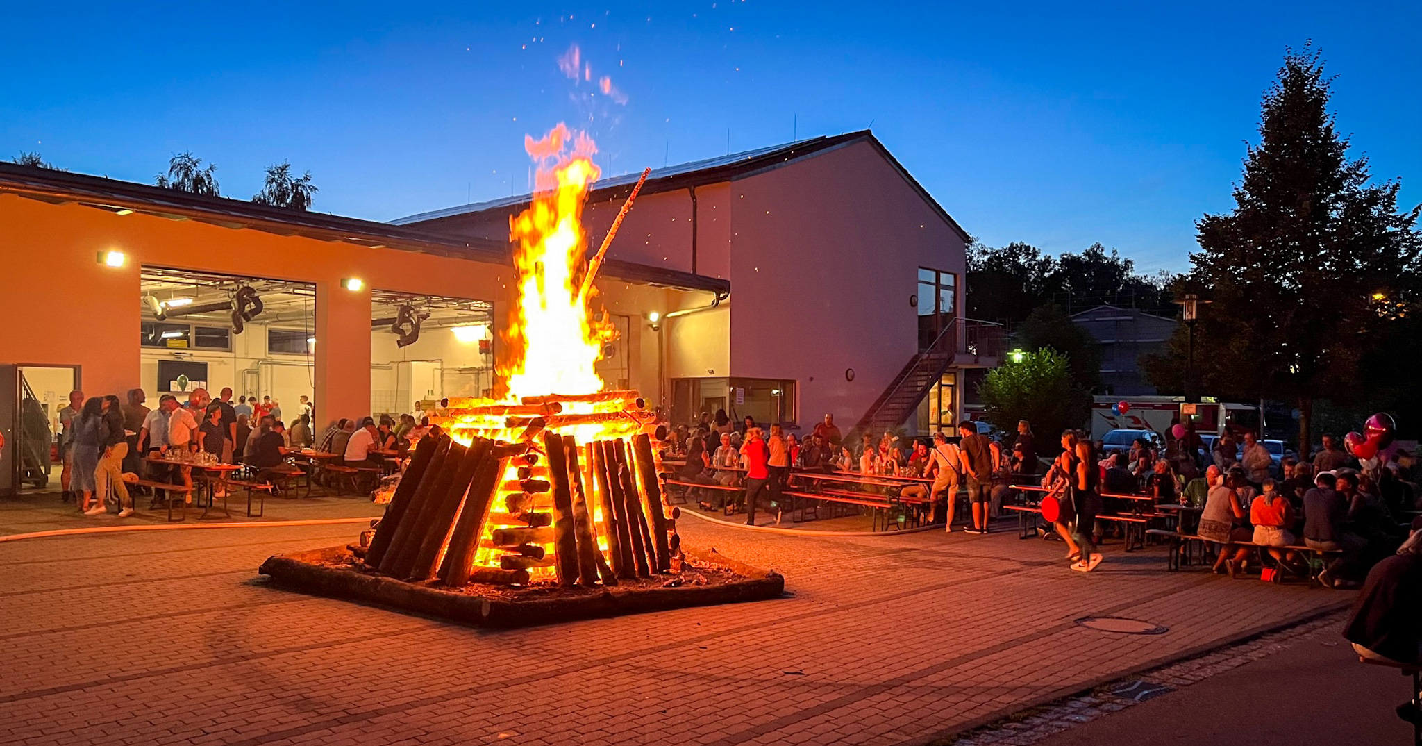 Sonnwendfeier 2022 der Freiwilligen Feuerwehr Eichenried